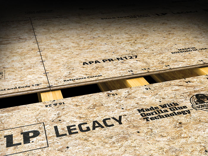 Building Products — LP Legacy Sub-Flooring