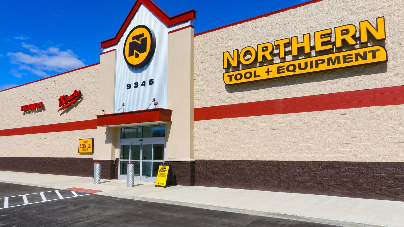 Northern Tool storefront 