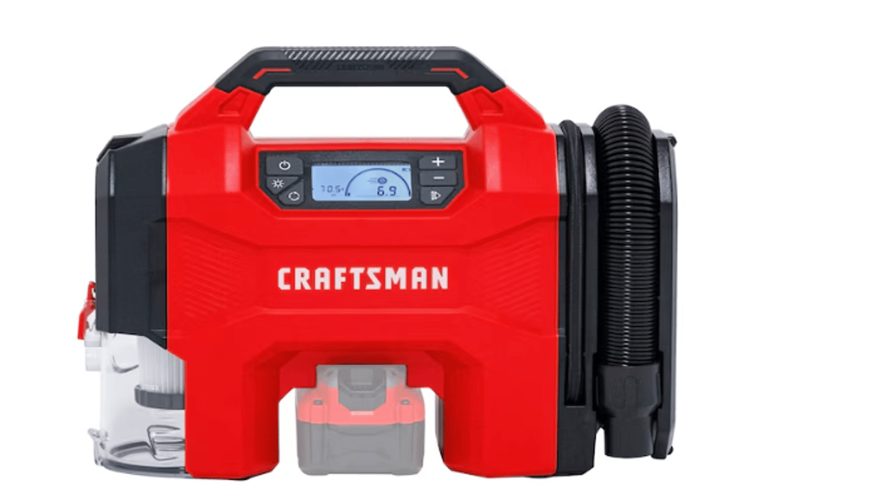 CRAFTSMAN 3-in-1 V20 Tool-Only 20-volt Air Inflator (Power Source: Battery)