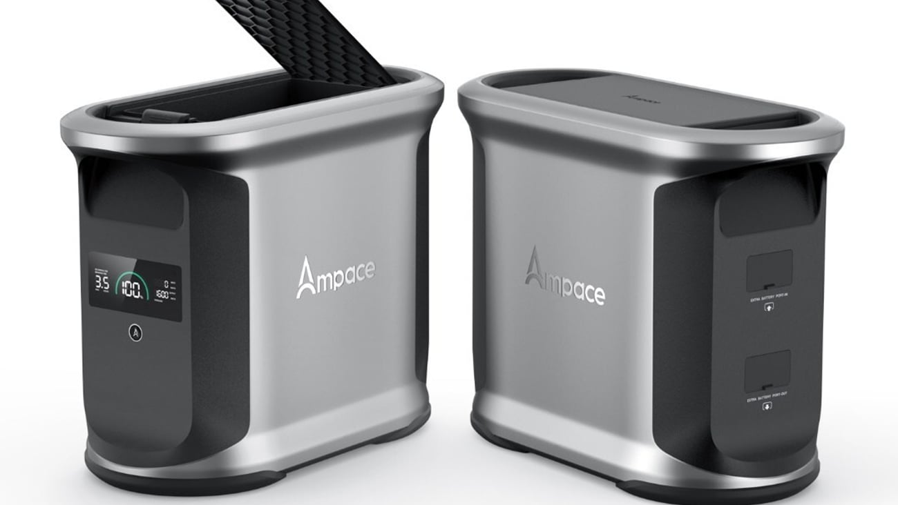 Ampace battery station