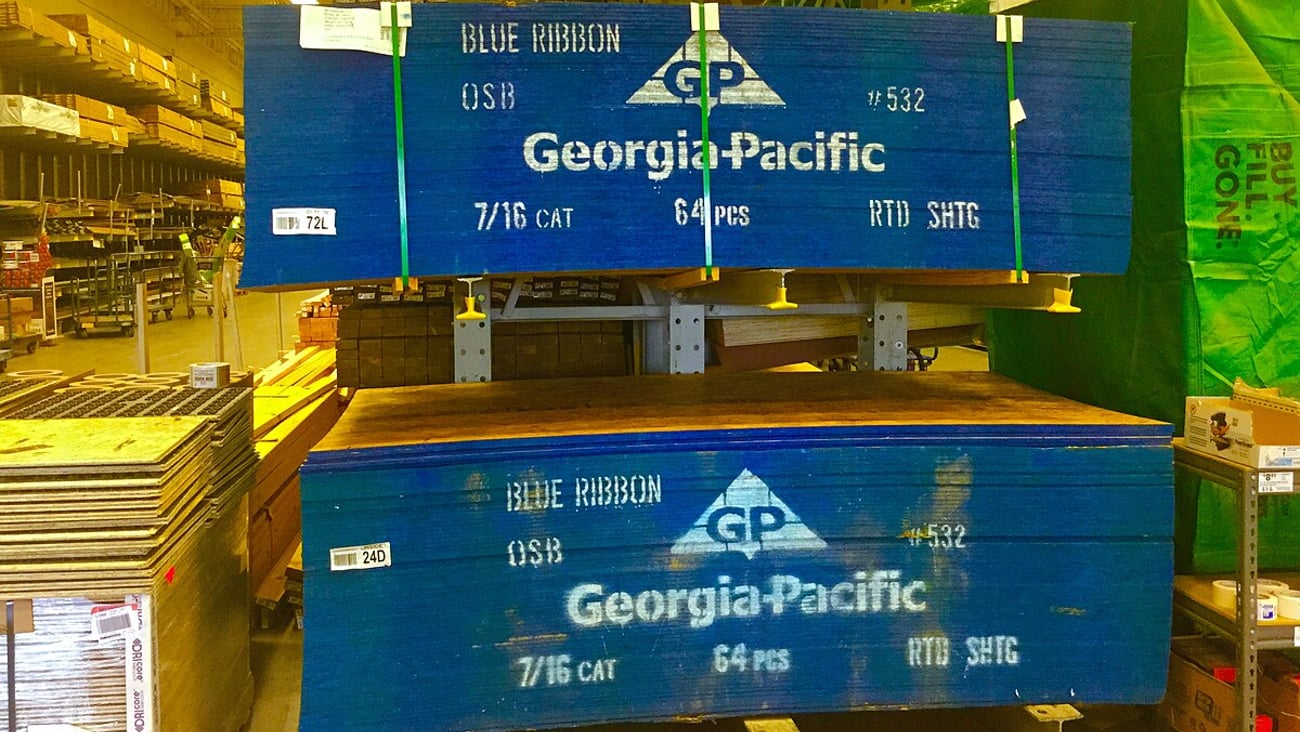 Georgia-Pacific plywood