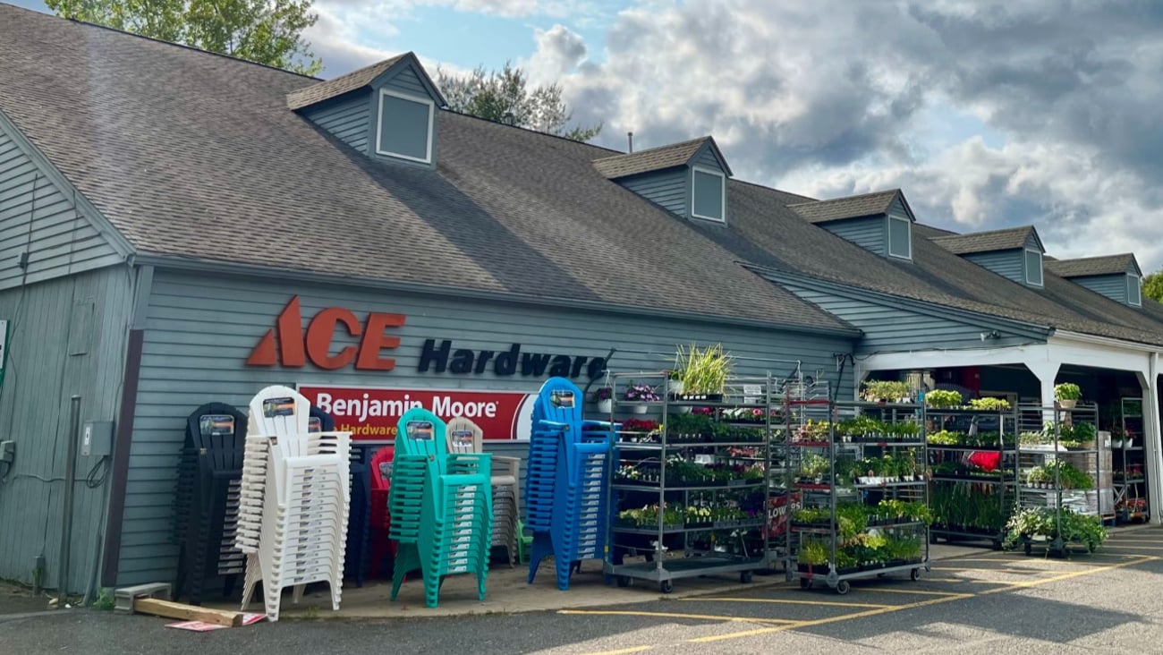 Wolf Family Ace Hardware in Woodbury, Connecticut.