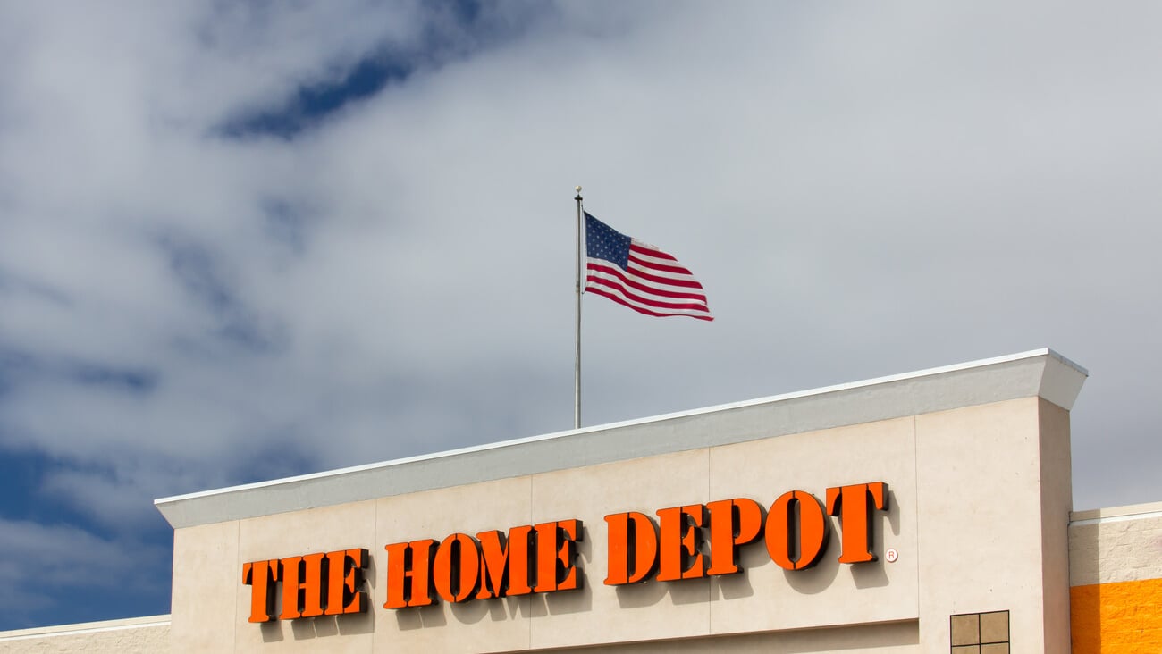 SEASIDE, CA/USA - MAY 22, 2014: The Home Depot Exterior. Home Depot is an American retailer of home improvement and construction products, supplies and services.; Shutterstock ID 194531954