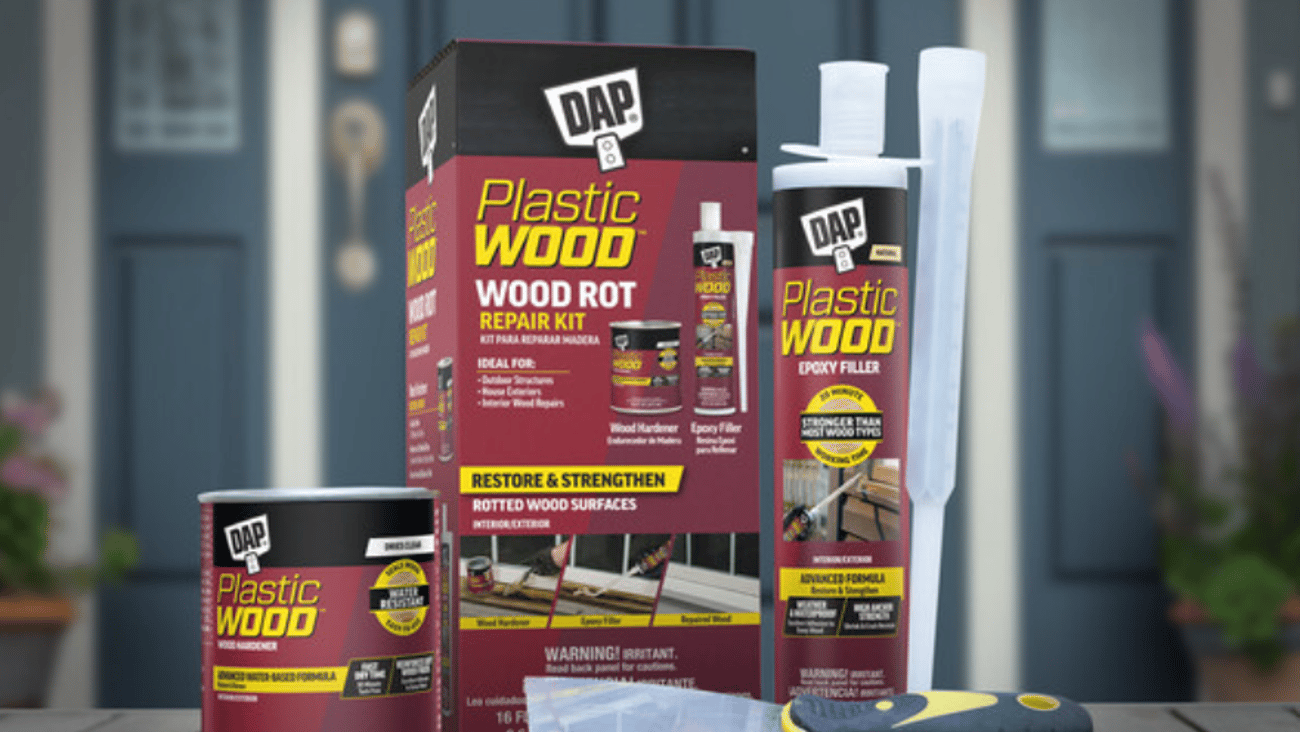 DAP wood rot repair kit