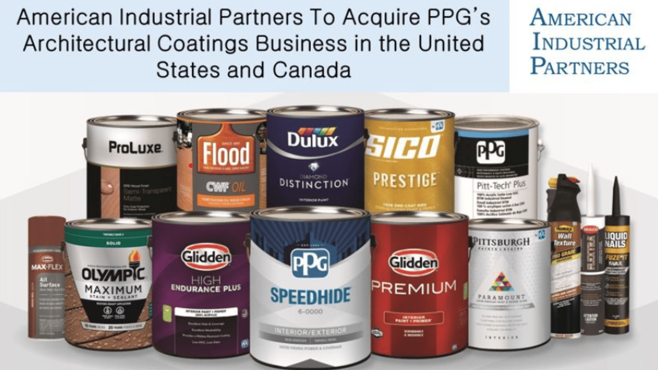 PPG sells part of its business.