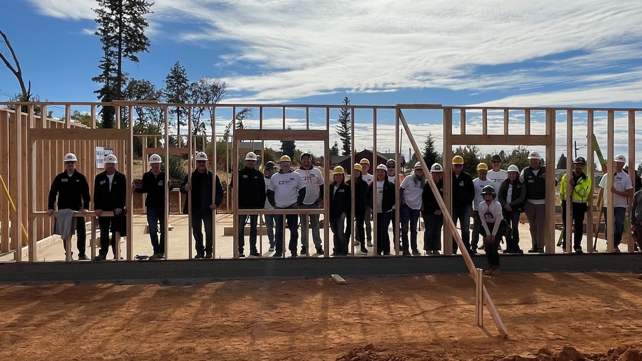 Simpson Strong-Tie builds in Paradise, Calif.