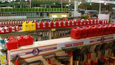 a store inside of a building