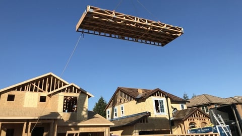 the roof of a house