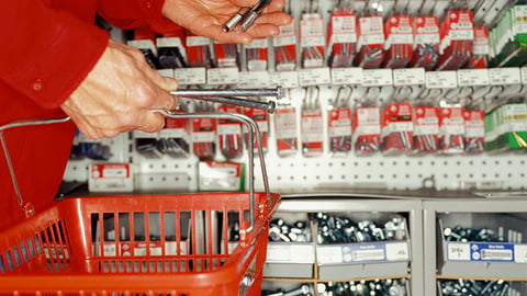 a close up of a basket