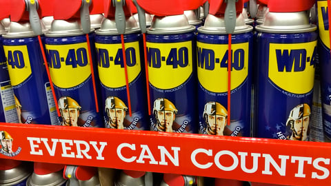 cans of WD-40