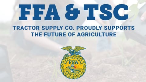 Tractor Supply and FFA