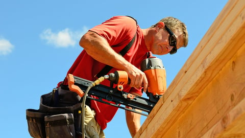 Framing home builder nail gun