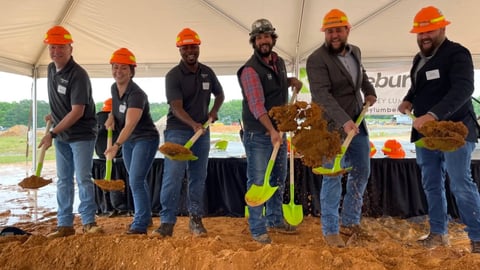 Roseburg, state and local officials break ground in Weldon, N.C.