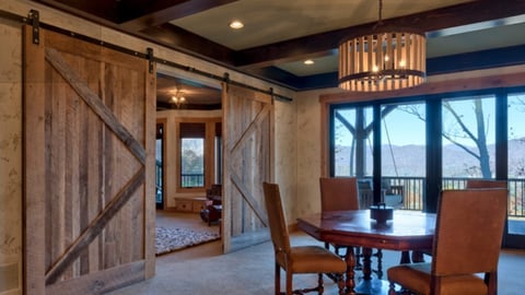 Sun Mountain Barn Door