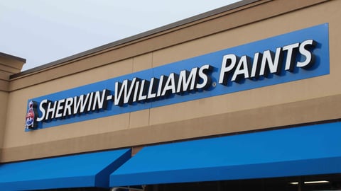 Sherwin-Williams hq signage