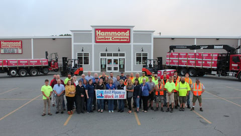 Hammond Lumber Best Place to Work in Maine 2022