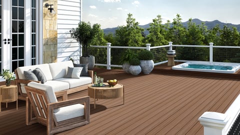 Envision Ridge Premium Sandstone Deck