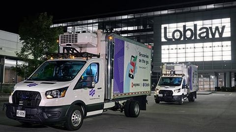 Loblaw delivery truck