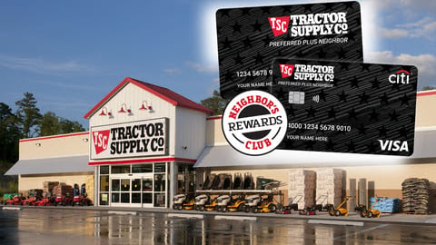 Tractor Supply Citi Credit Cards