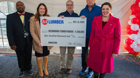 84 Lumber Fisher House Nov 2022