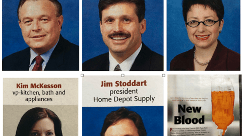 Home Depot execs 2002