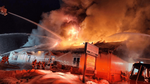 Aubuchon Saranac Lake fire