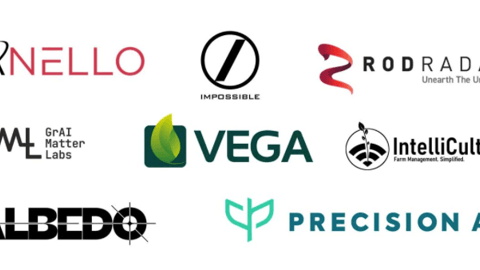 John Deere 2023 startup collaborators logos