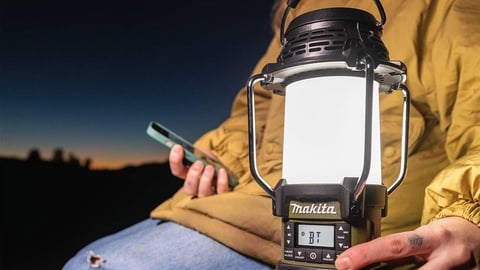 Makita radio lantern