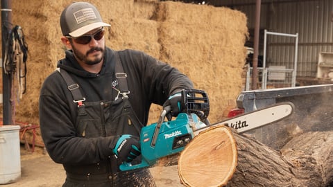 Makita XGT 18-inch chain saw