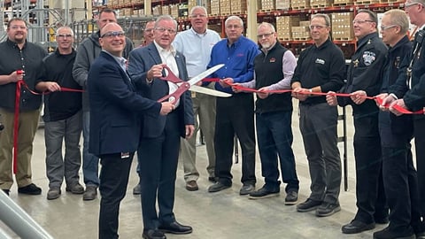 True Value Mfg ribbon-cutting