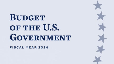 White House Budget 2024