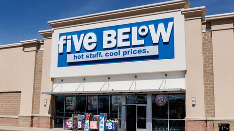 Five Below storefront