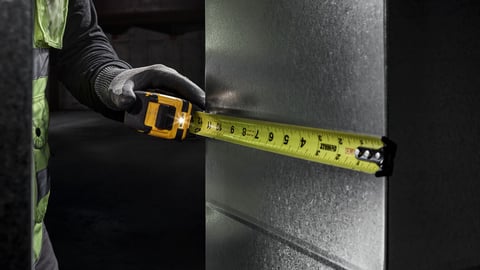 DeWalt lighted tape measure