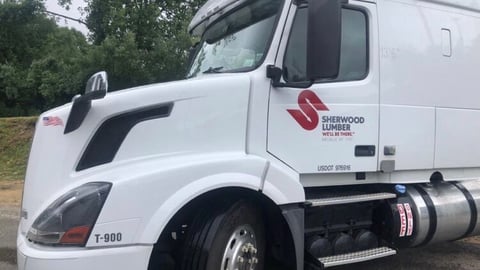 Sherwood Lumber truck