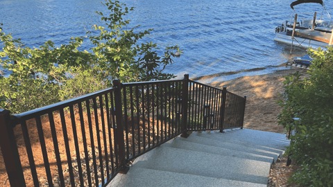 Westbury Tuscany Aluminum Railing from DSI.