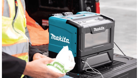 Makita portable microwave