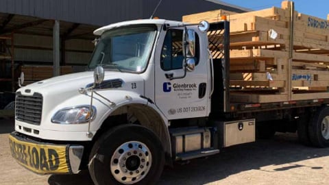 Glenbrook Building Supply truck