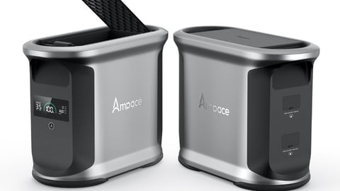 Ampace battery station