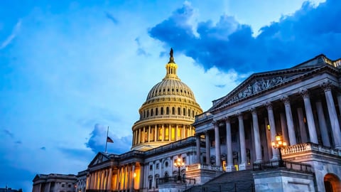 US Capitol Lights North Side Illuminated Congress House Representatives Senate Capital City Washington DC; Shutterstock ID 2504205753