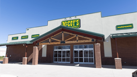 McCoy's new Lubbock, Texas store opened on Nov. 20.