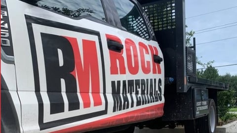 Rock Materials Truck