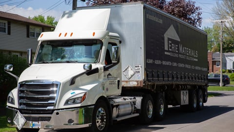 Erie Materials Truck