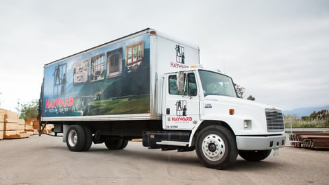 Hayward Lumber truck