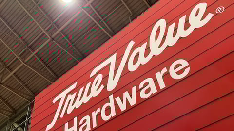True Value sign up shot at 2024 spring by Tim