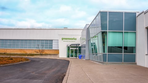 Greenworks new Canadian headquaters in Ontario opened last fall.