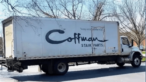 Coffman Stair Parts truck