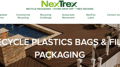 Trex's new recycling directory