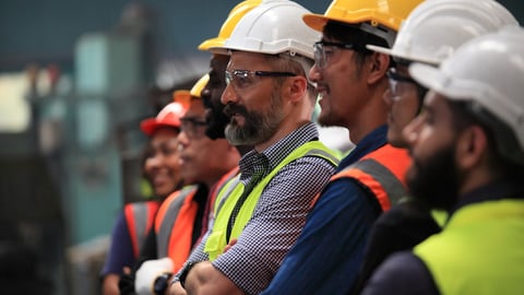 engineer team  full skill quality for maintenance and training  in industry factory worker , warehouse Workshop for factory operators, mechanical engineering team production.; Shutterstock ID 2111911970