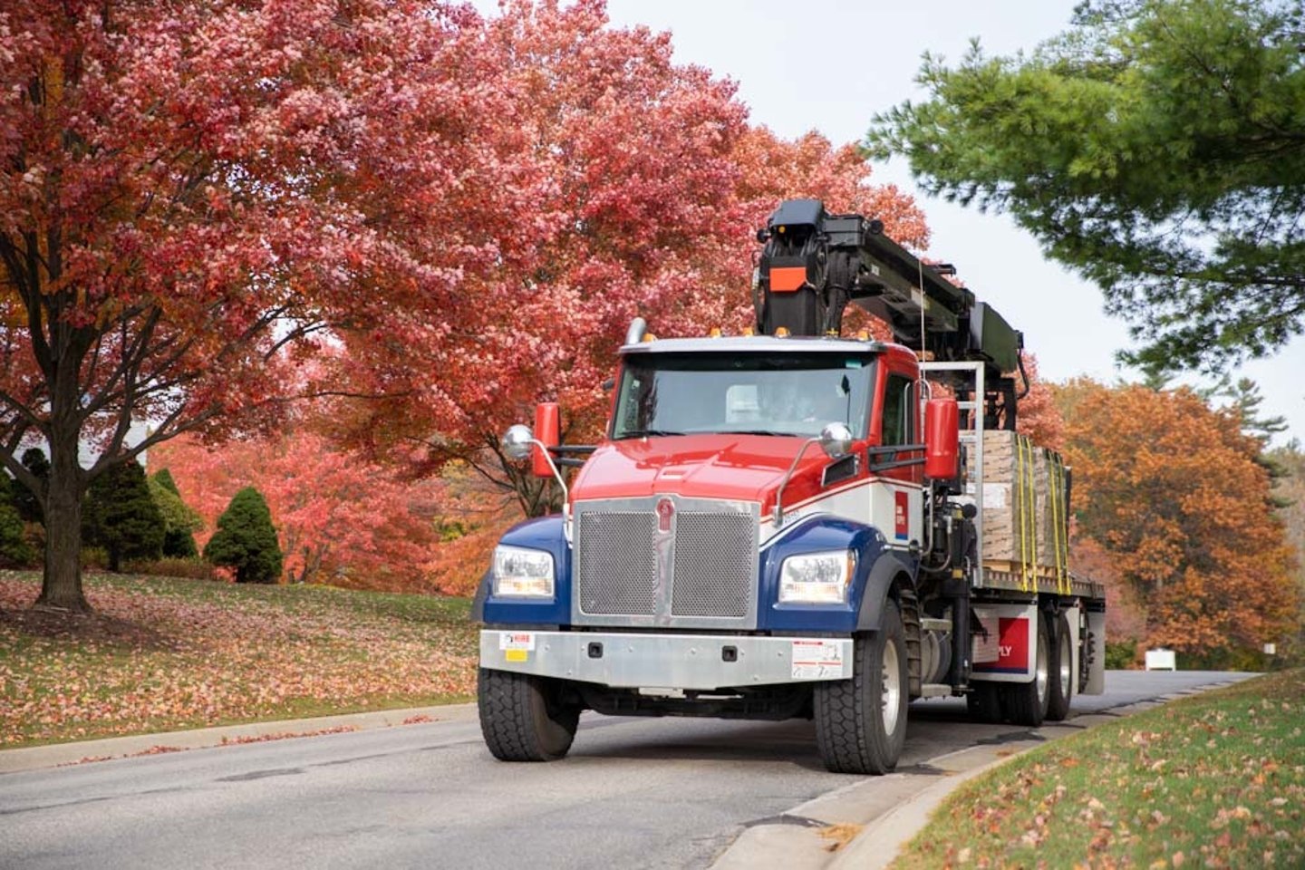 L&W Supply Delivery Truck