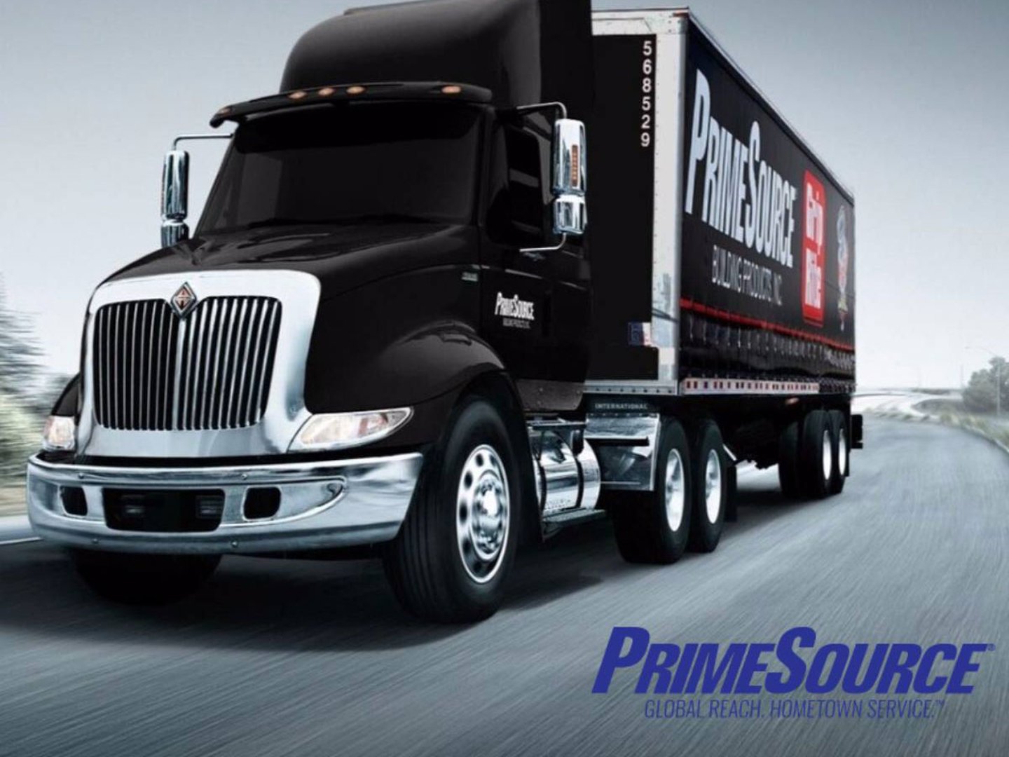 PrimeSource Truck and Logo